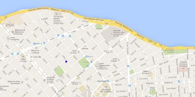 Vedado zemljevid